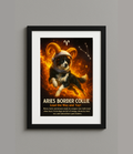 Custom Digital Dog Zodiac Astrology Poster – Cosmic Pet Print
